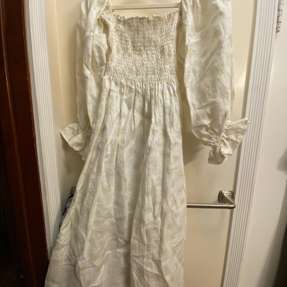 Sleeper White Maxi Dress